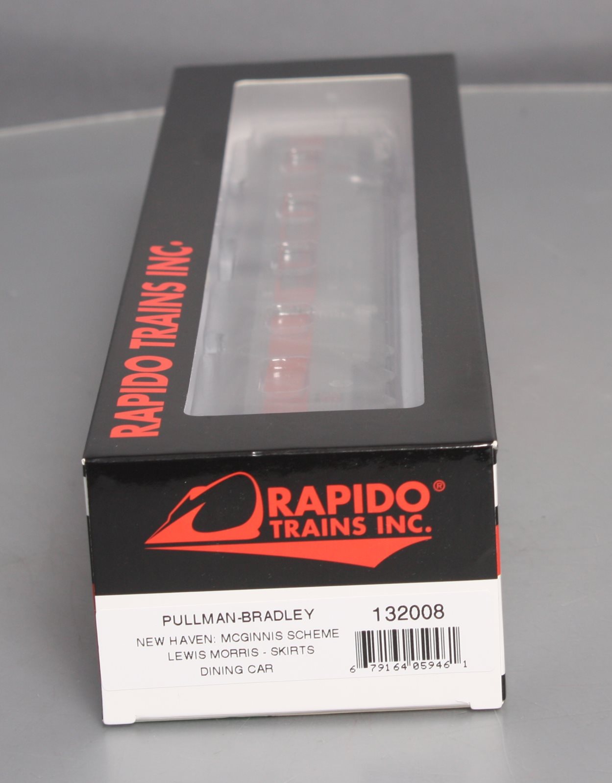 Rapido Trains 132008 HO New Haven Lewis Morris McGinnis with Skirts Dining Car