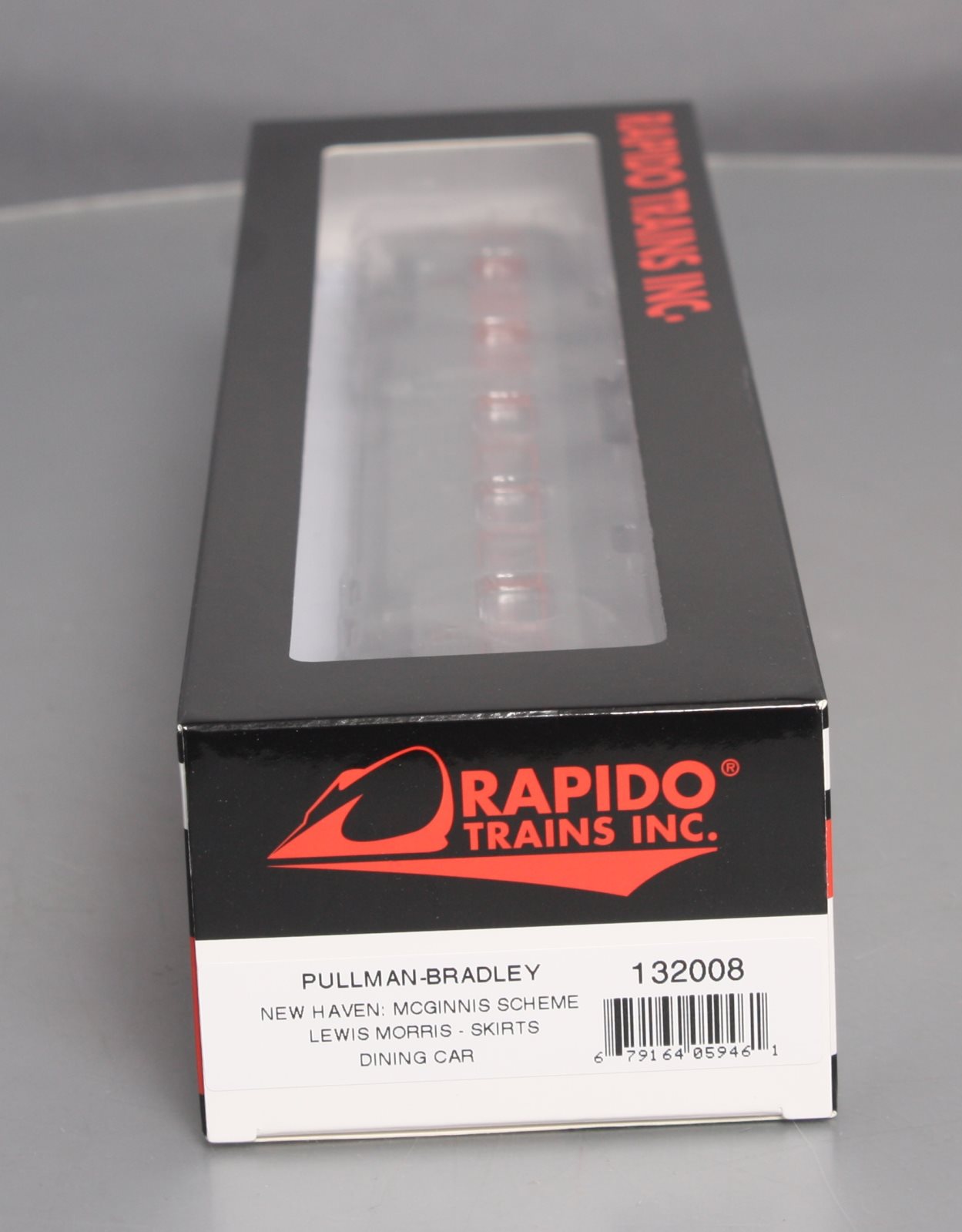 Rapido Trains 132008 HO New Haven Lewis Morris McGinnis with Skirts Dining Car