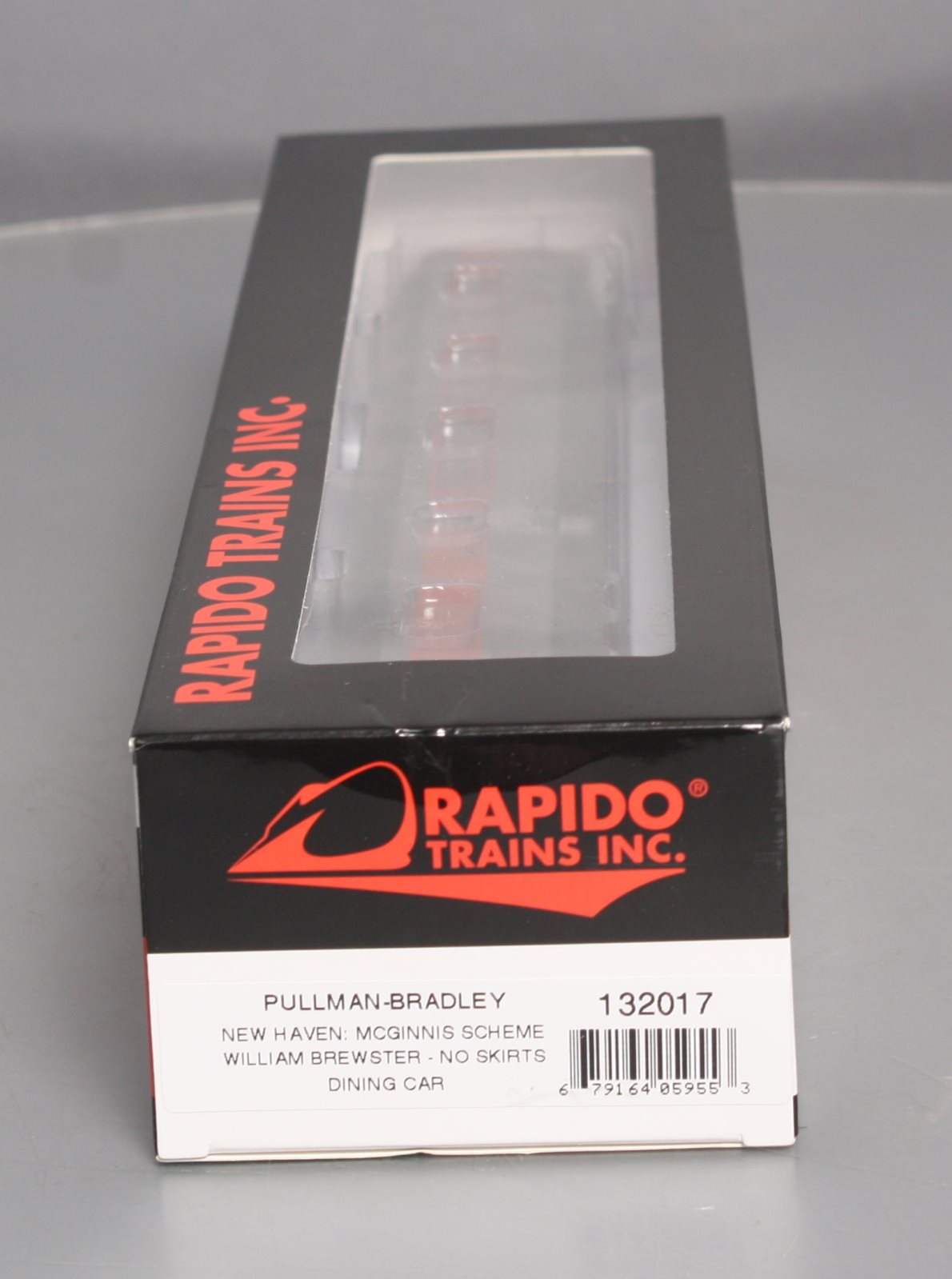 Rapido Trains 132017 HO New Haven McGinnis PS Diner - William Brewster