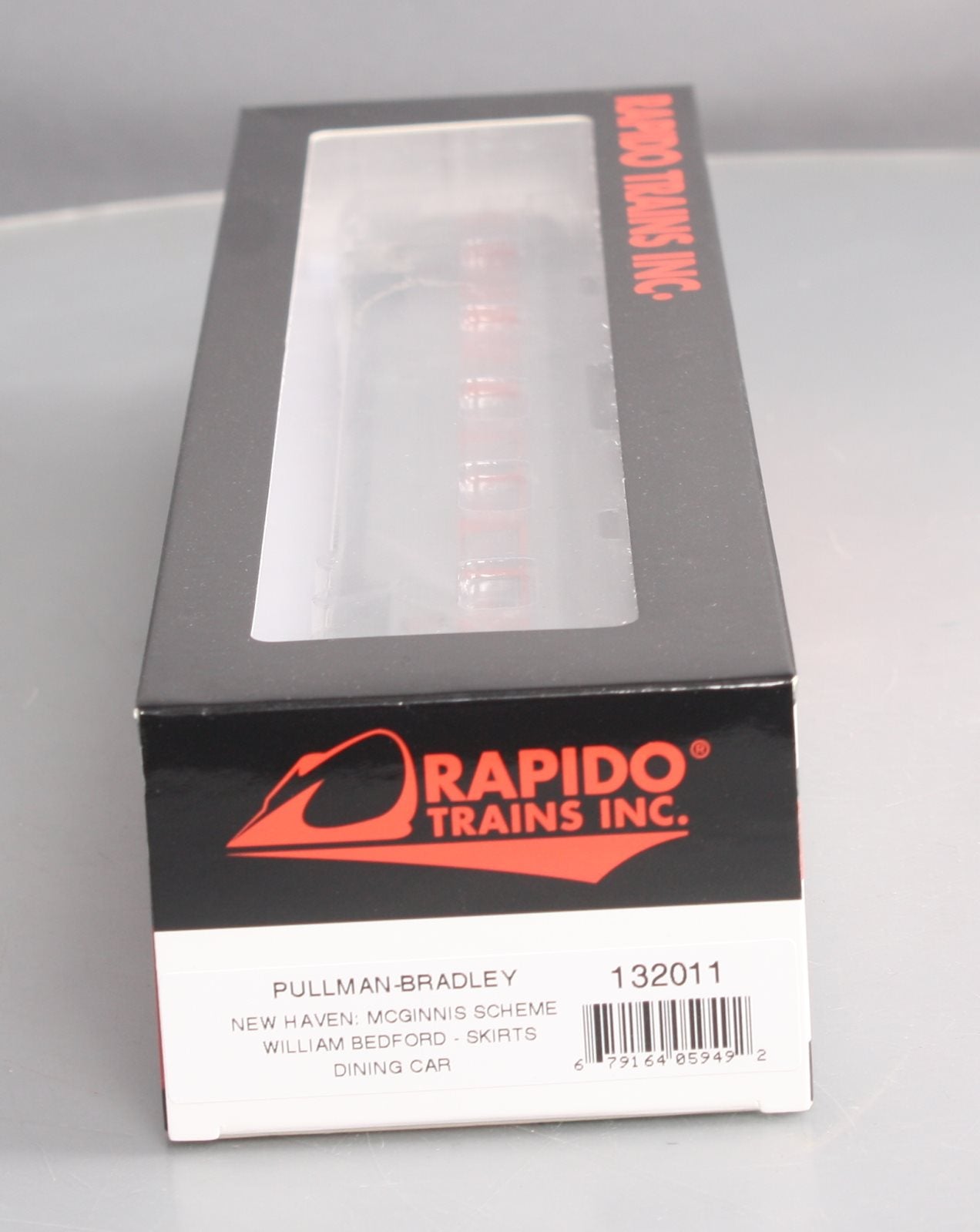 Rapido Trains 132011 HO New Haven McGinnis w/ Skirts William Bradford Dining Car