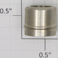 American Flyer AF-F O Nickel Headlight Ferrule for O Gauge Loco