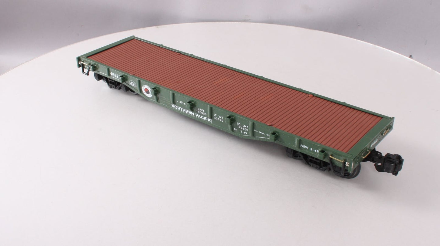Aristo-Craft 46321 Flatcar Northern Pacific With Stakes