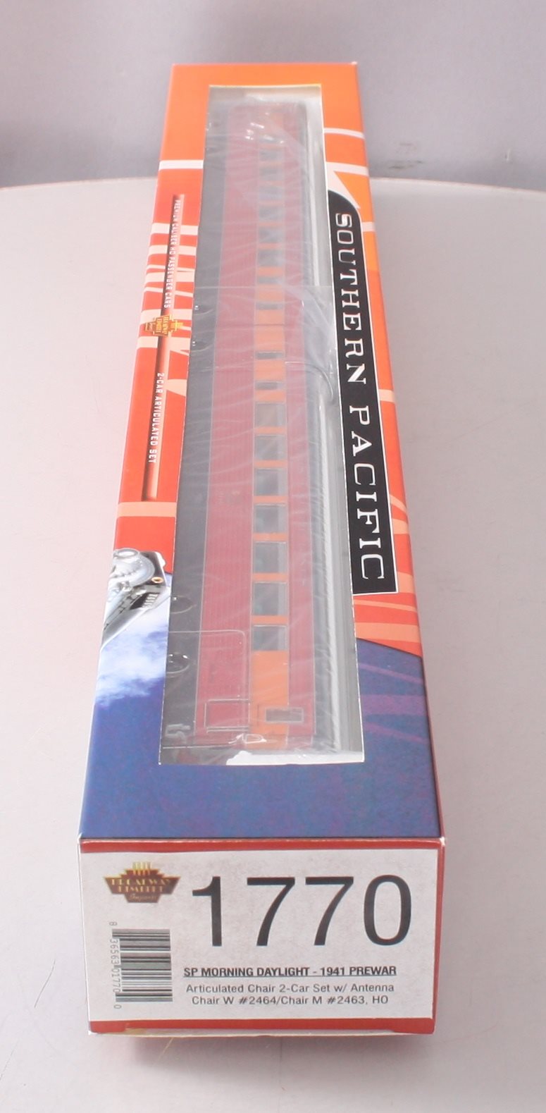 Broadway Limited 1770 HO SP Morning Daylight 1941 Prewar 2 Car Set