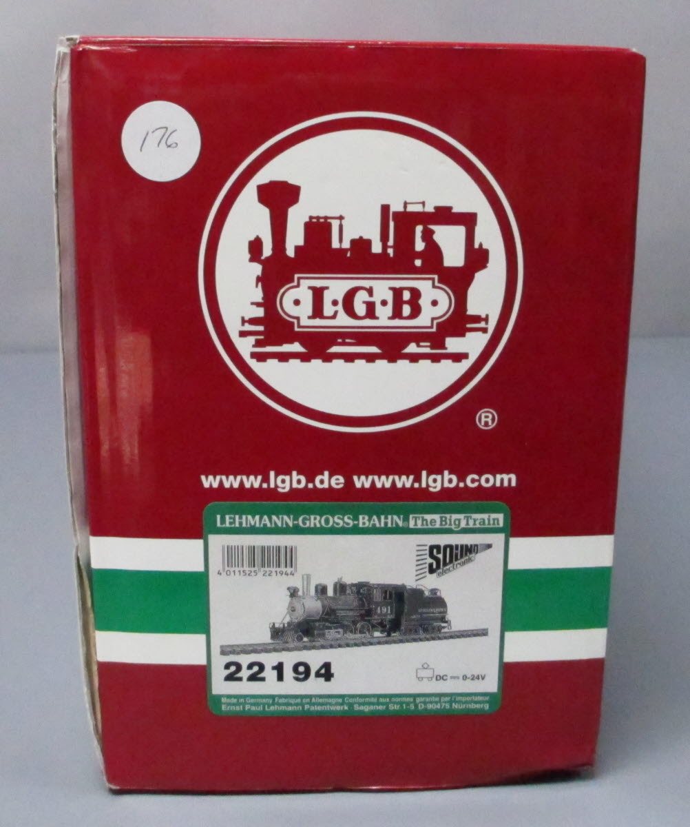 LGB 22194 G Scale Southern Pacific Mogul Steam Engine & Tender W/Sound