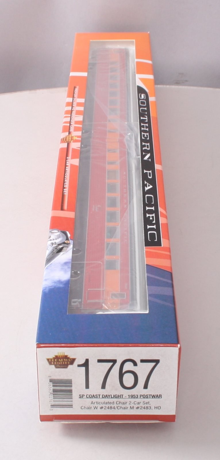 Broadway Limited 1767 HO SP Coast Daylight-1953 PostwarChair Car Set#W2484/M2483