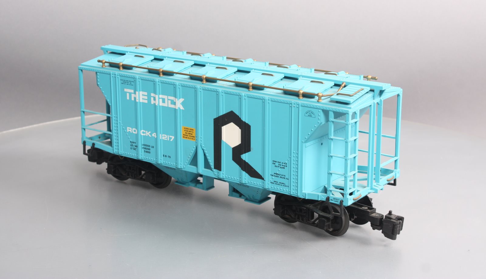 Aristo-Craft 41217 G Scale Rock Island 2-Bay Covered Hopper