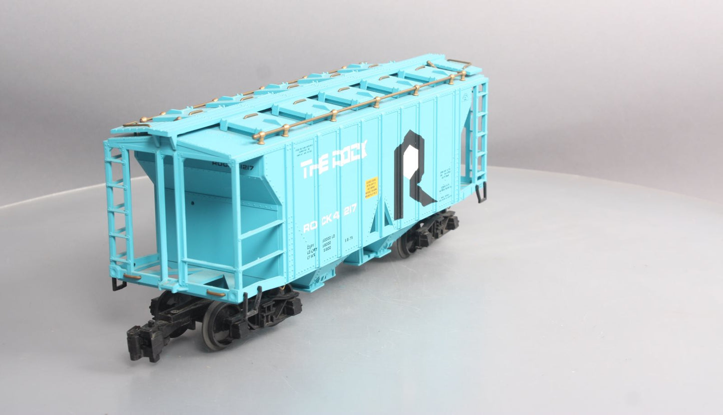 Aristo-Craft 41217 G Scale Rock Island 2-Bay Covered Hopper