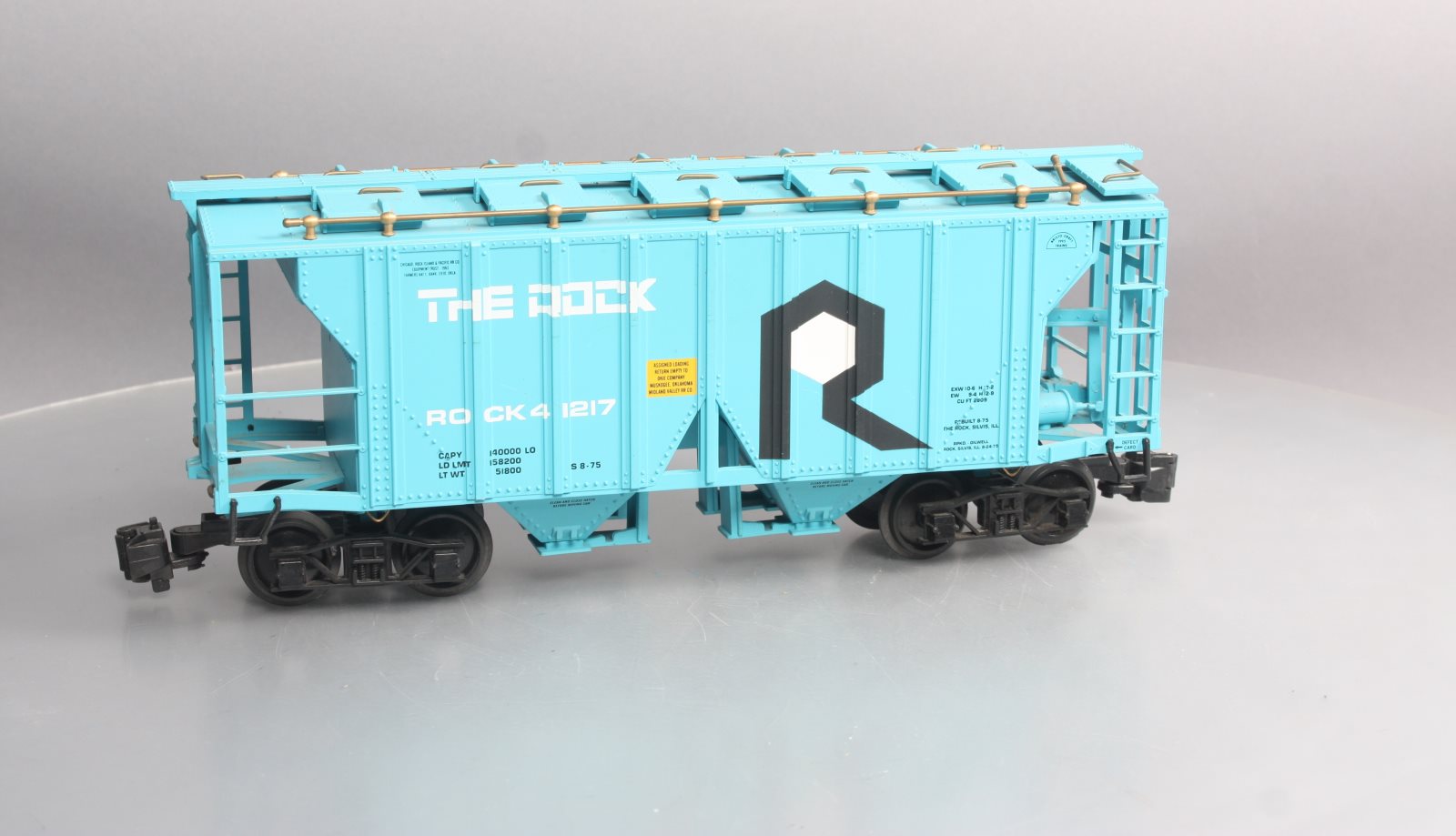Aristo-Craft 41217 G Scale Rock Island 2-Bay Covered Hopper