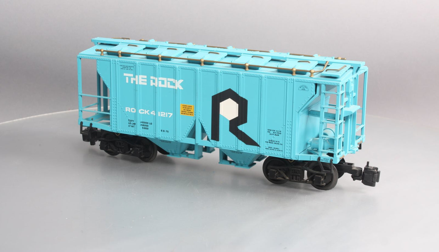 Aristo-Craft 41217 G Scale Rock Island 2-Bay Covered Hopper
