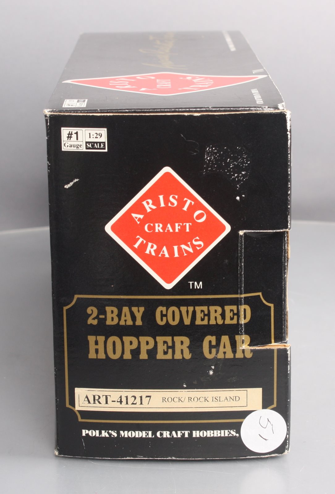 Aristo-Craft 41217 G Scale Rock Island 2-Bay Covered Hopper
