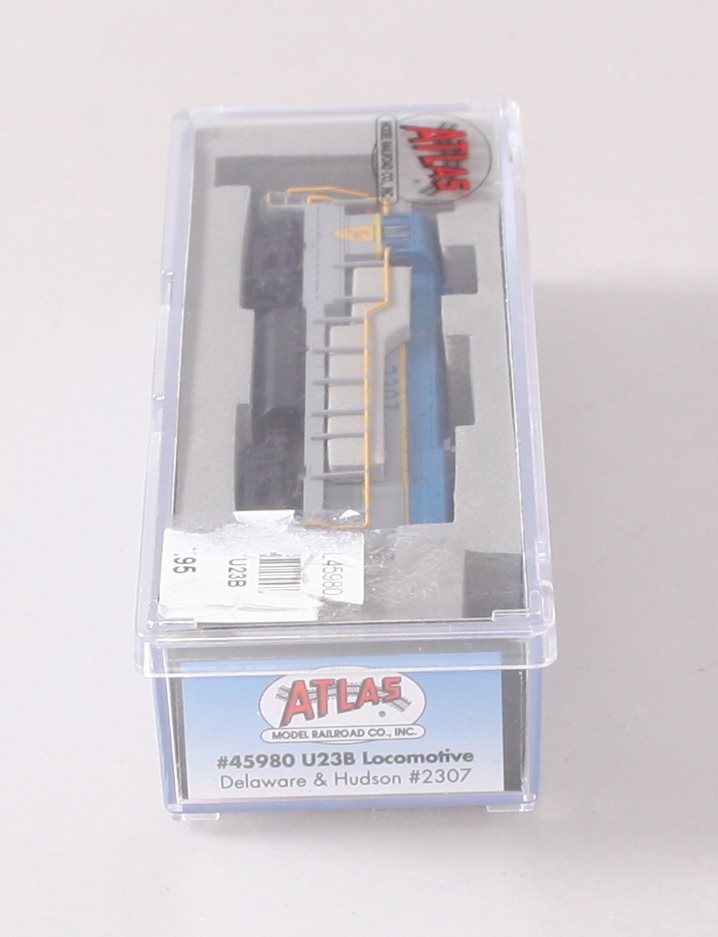 Atlas 45980 N Scale Delaware & Hudson U23B Diesel Locomotive #2307