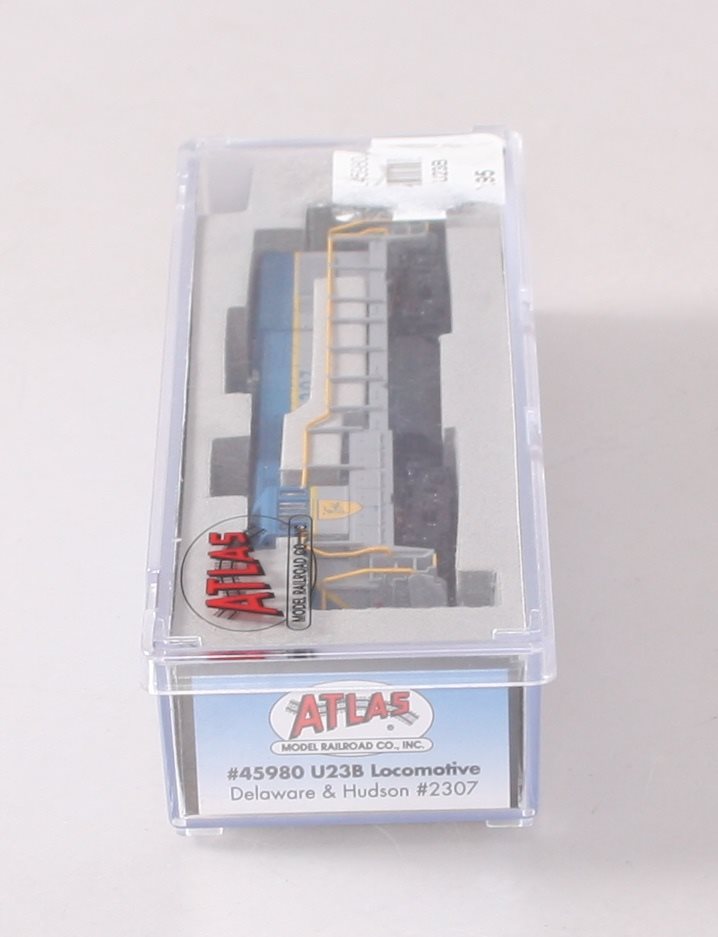 Atlas 45980 N Scale Delaware & Hudson U23B Diesel Locomotive #2307