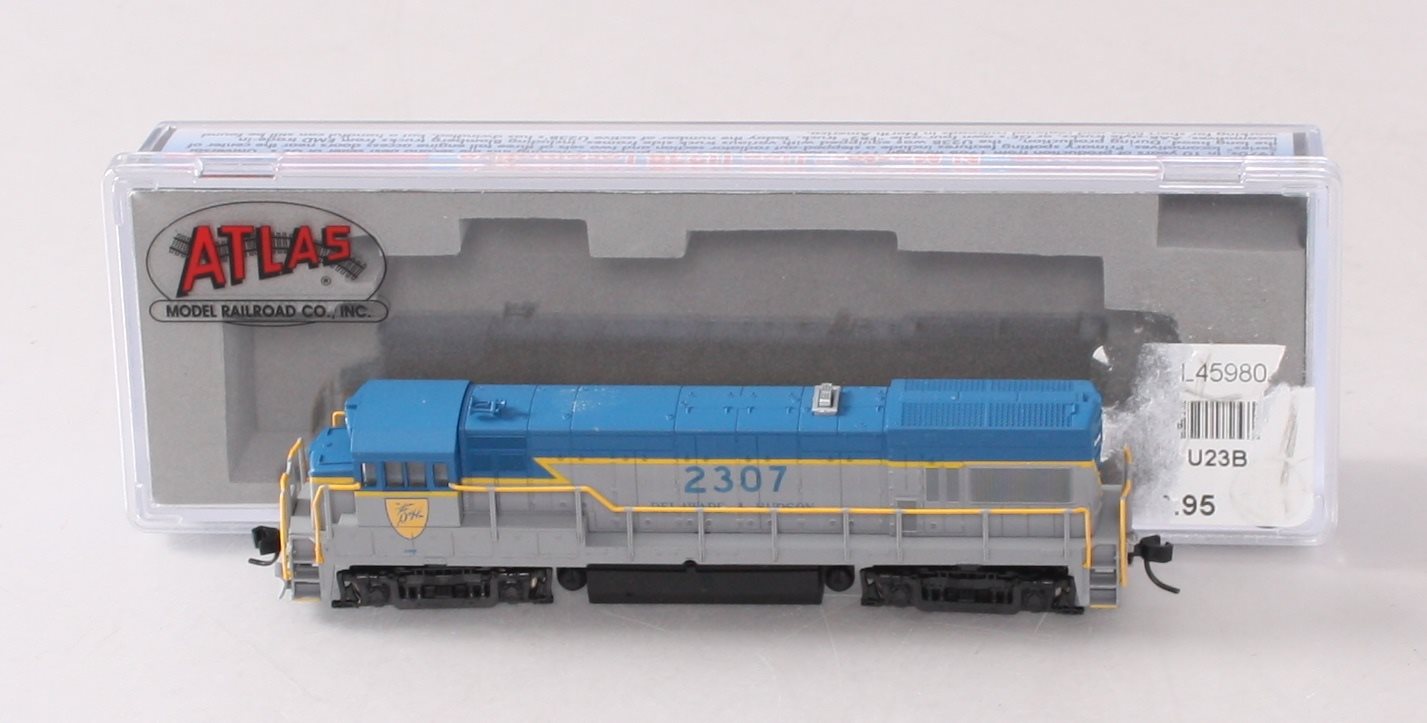 Atlas 45980 N Scale Delaware & Hudson U23B Diesel Locomotive #2307