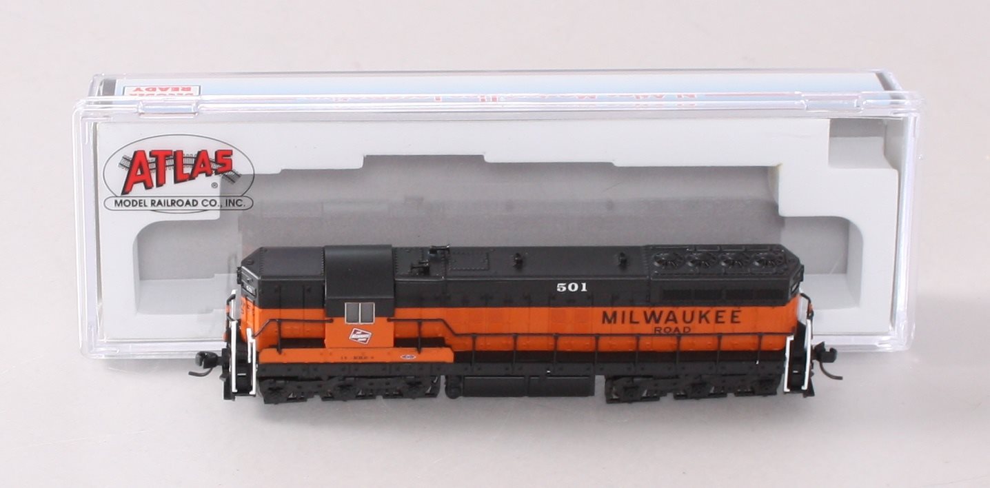 Atlas 40003666 N Milwaukee Road SD-7 Diesel Locomotive #501