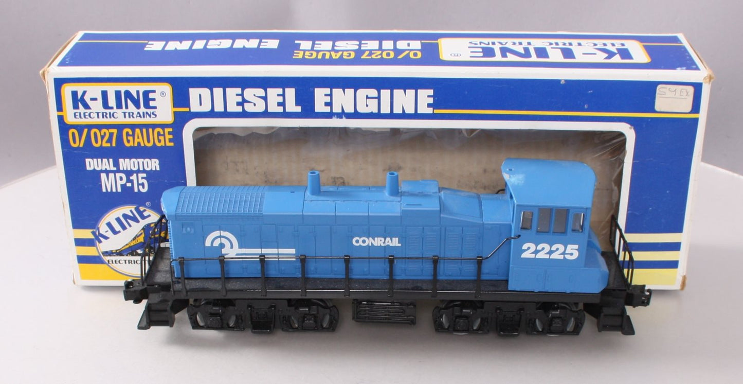 K-Line K-2225 O Conrail MP-15 Dual Motor Diesel Locomotive #2225