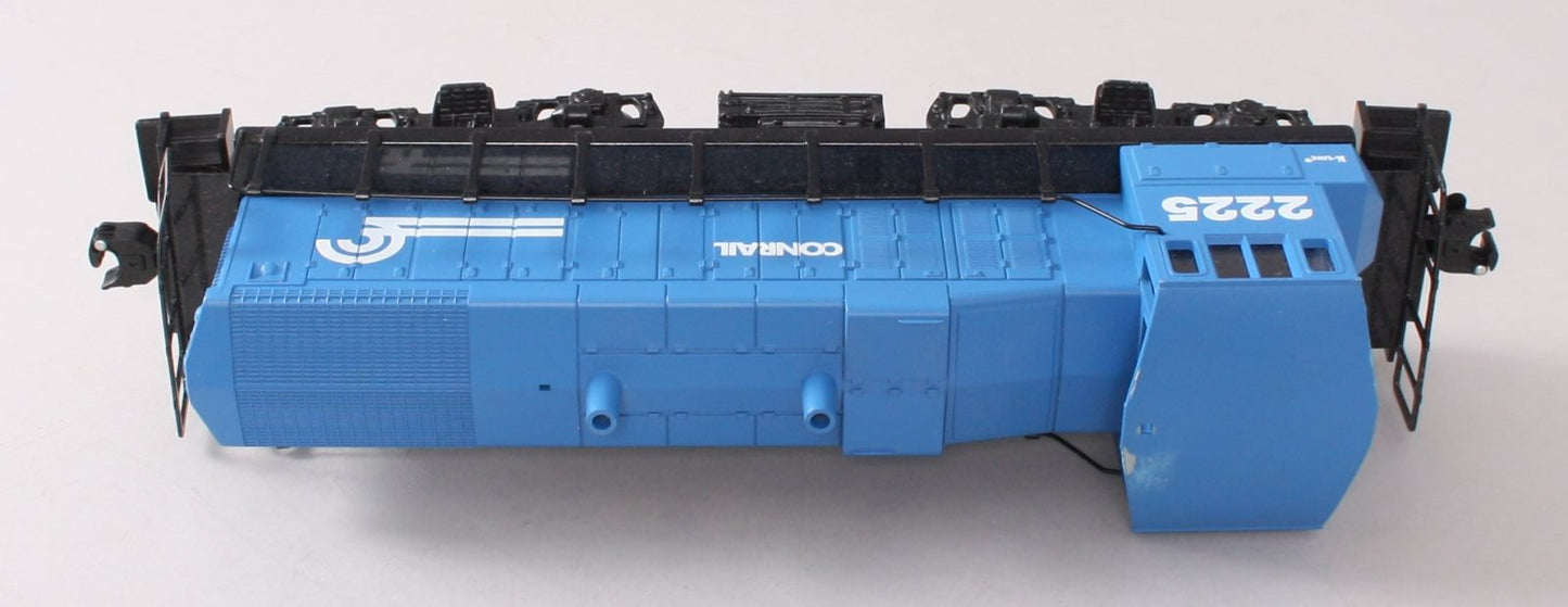 K-Line K-2225 O Conrail MP-15 Dual Motor Diesel Locomotive #2225