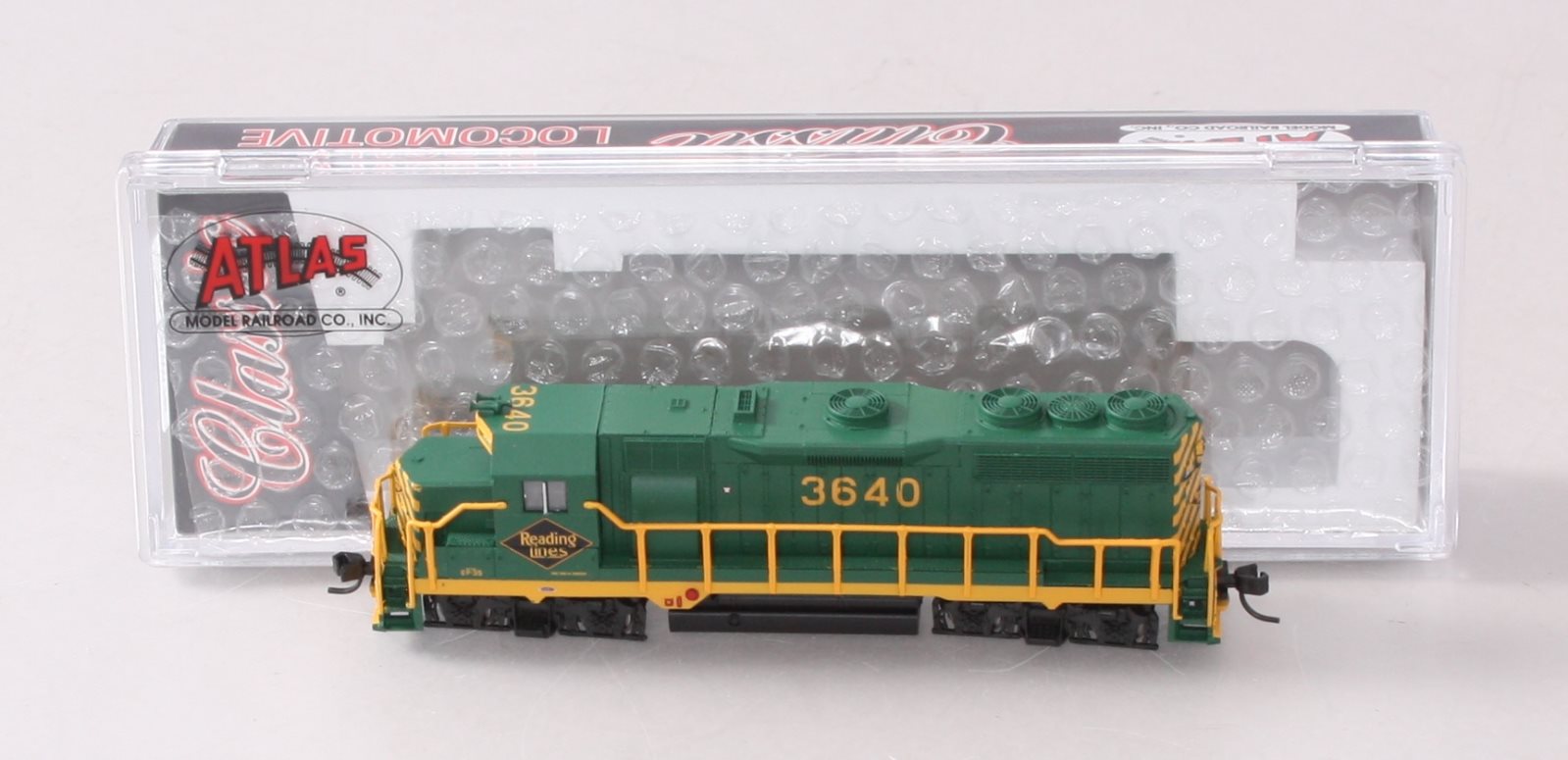 Atlas 40000746 N Scale Reading GP-35 Diesel Locomotive #3640