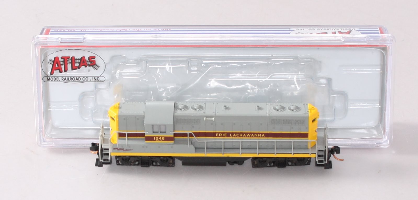 Atlas 48213 N Scale Erie Lackawanna GP-7 Diesel Locomotive #1246