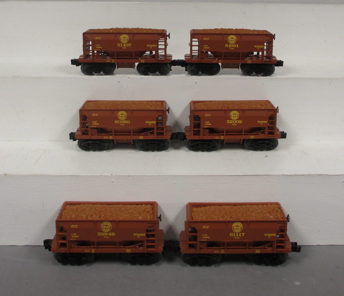 Lionel 6-84775 O Gauge Duluth Missabe & Iron Range Ore Car Set of 6