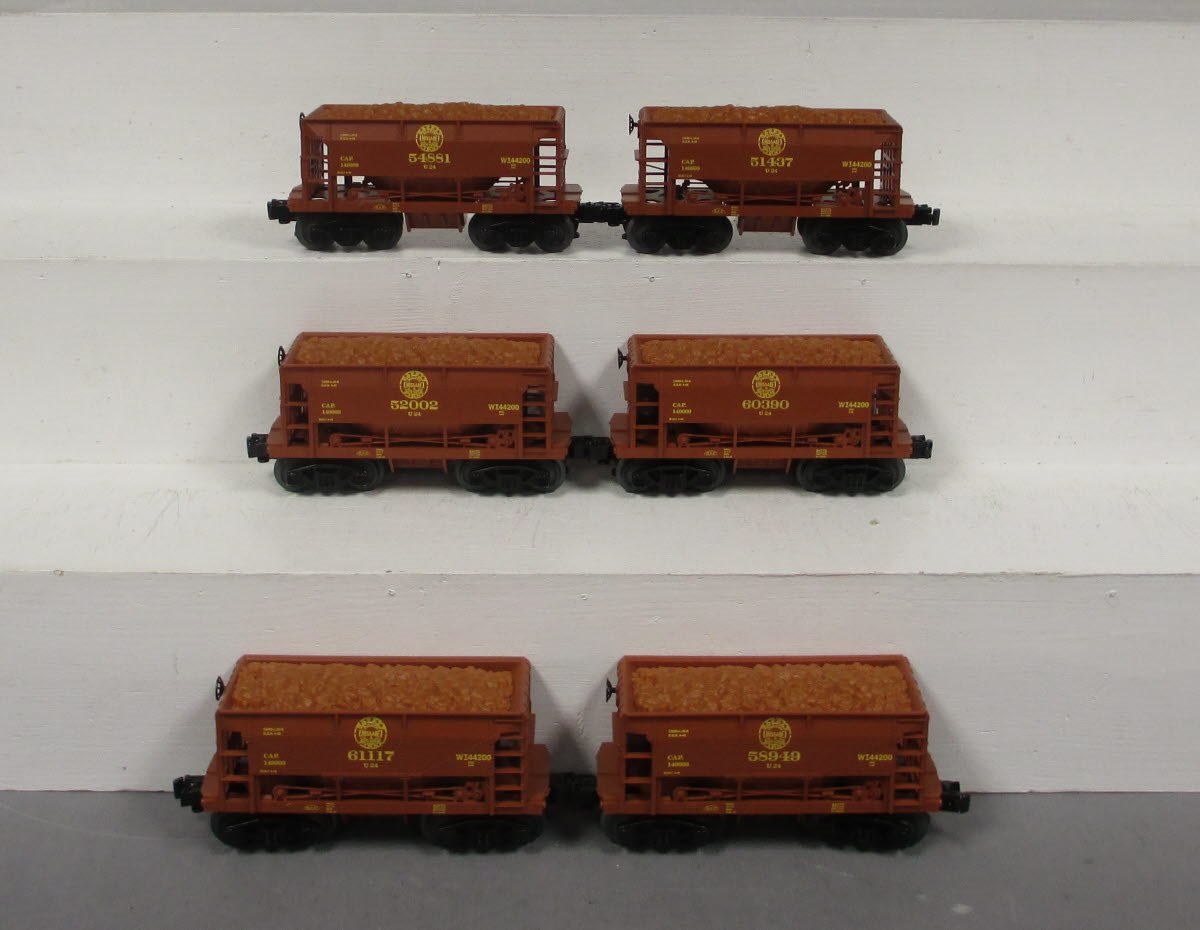 Lionel 6-84775 O Gauge Duluth Missabe & Iron Range Ore Car Set of 6