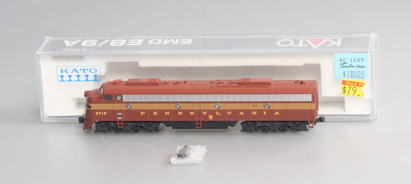 Kato 176-5309 N Scale Pennsylvania E8A Powered Diesel Locomotive #5715