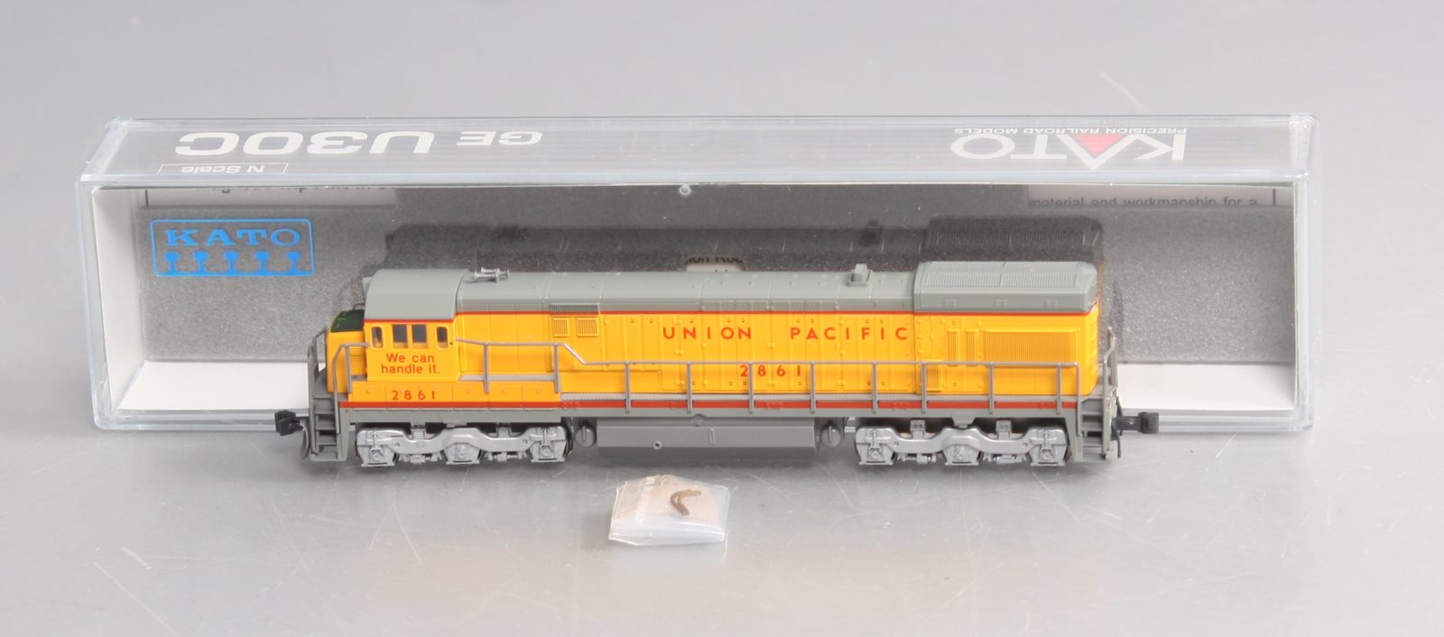 Kato 176-0934 N Scale Union Pacific U30C Diesel Locomotive #2861