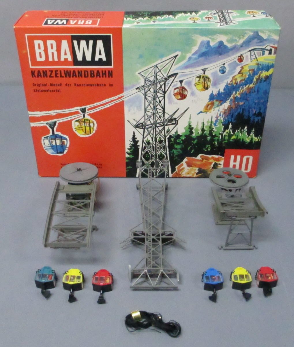 Brawa 6280 HO Kanzelwand Cableway Set Kit