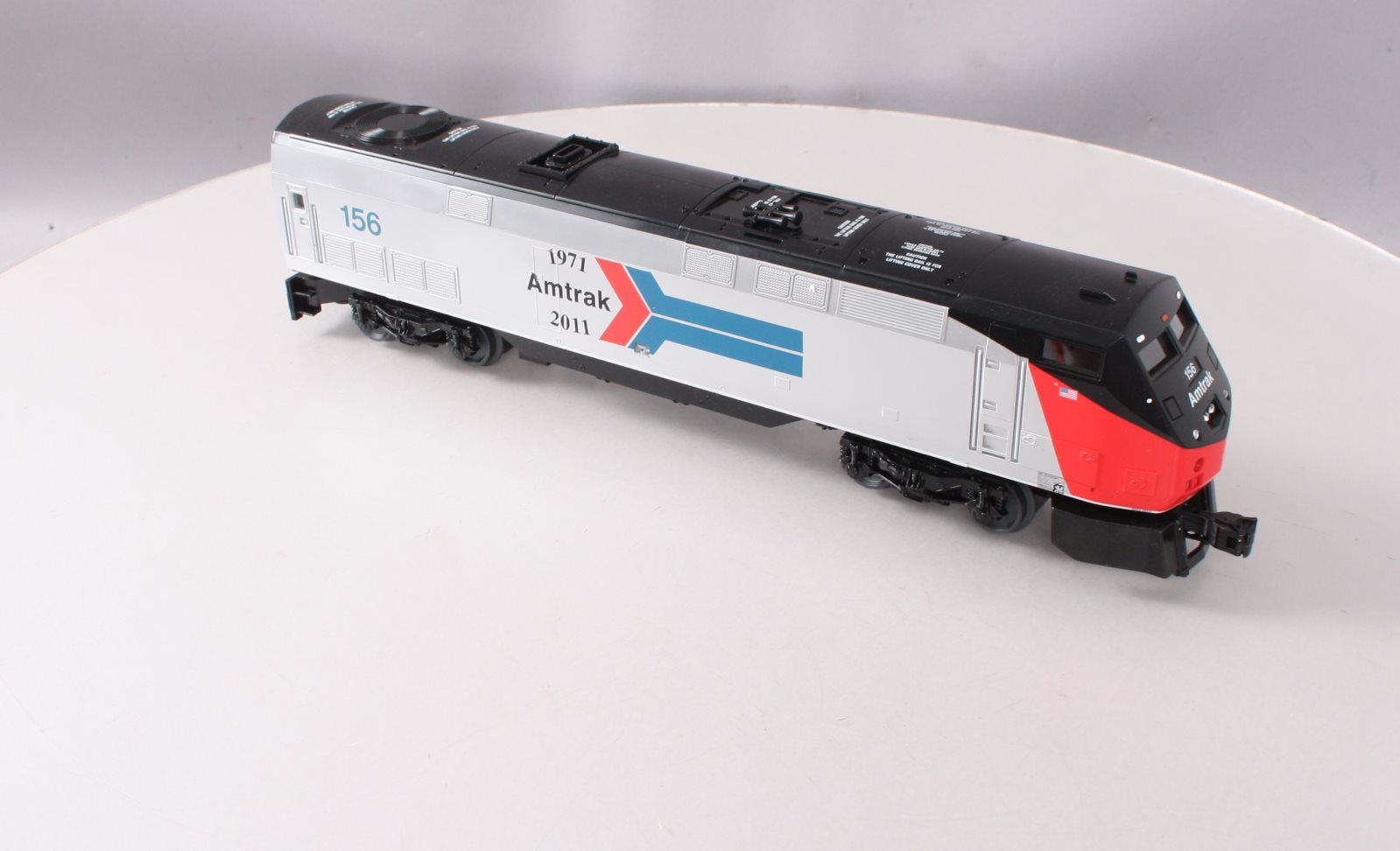 Williams 23302 O Amtrak P42 Genesis Ph I Anniversary Electric Locomotive #156