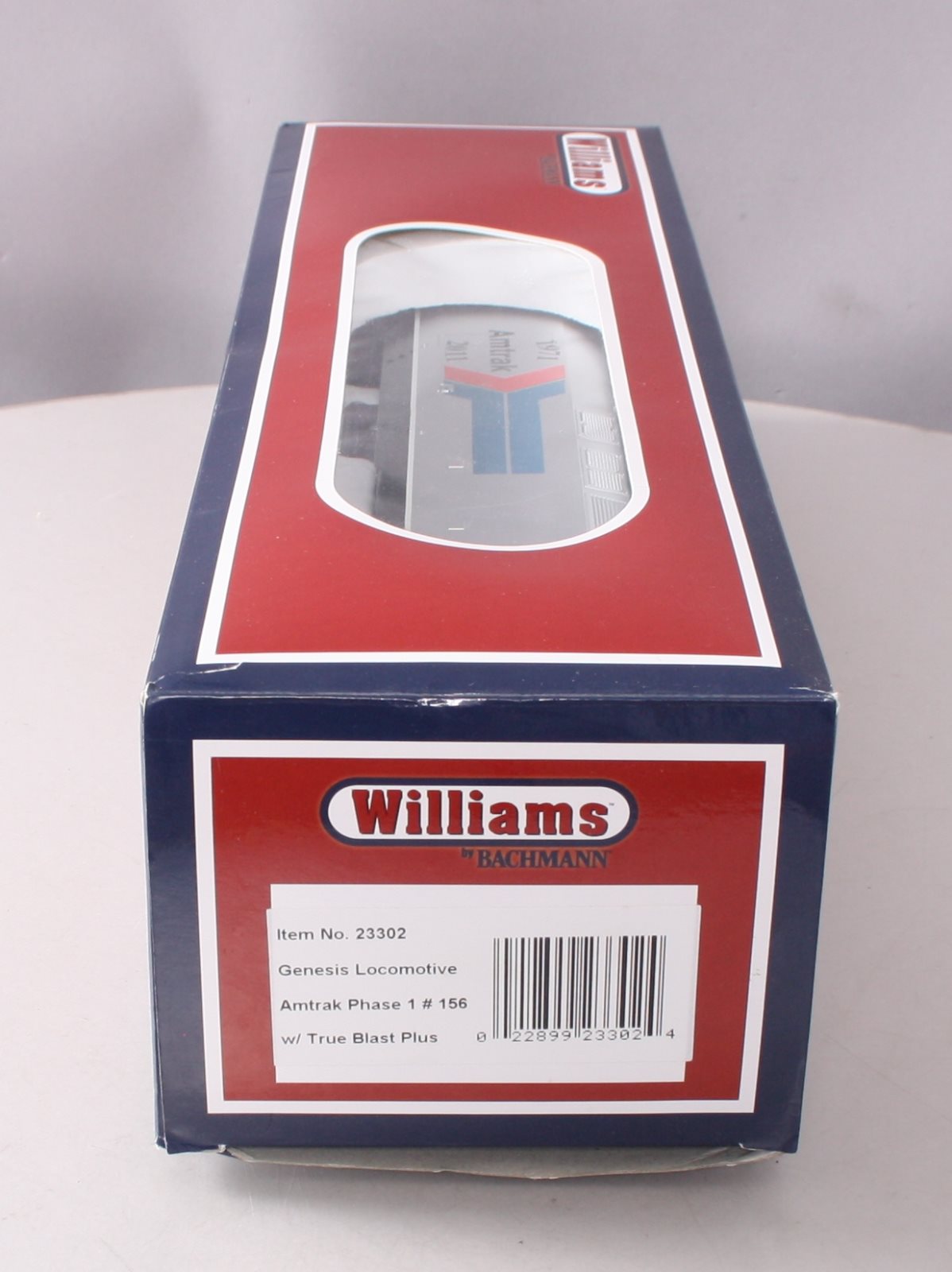 Williams 23302 O Amtrak P42 Genesis Ph I Anniversary Electric Locomotive #156