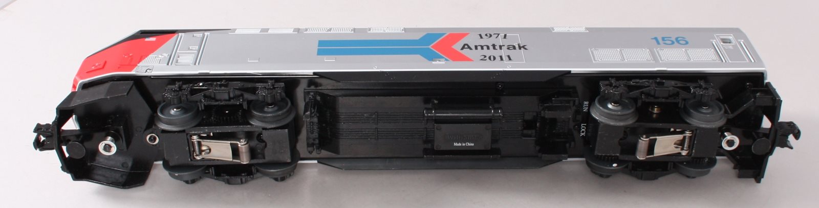 Williams 23302 O Amtrak P42 Genesis Ph I Anniversary Electric Locomotive #156