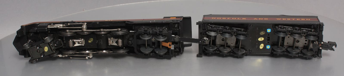 MTH 30-16741 O Norfolk & Western 4-8-4 Imperial “J” Steam Locomotive w/PS3 #611