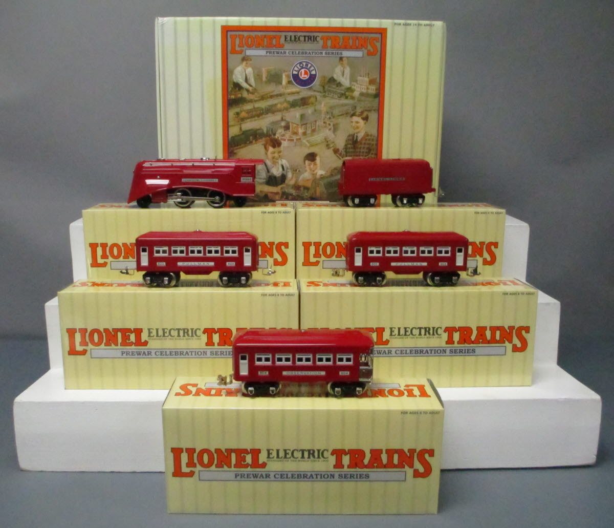 Lionel 6-51014 O Gauge Red Comet 291W Steam Passenger Train Set