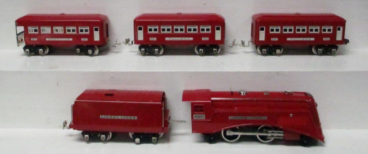 Lionel 6-51014 O Gauge Red Comet 291W Steam Passenger Train Set