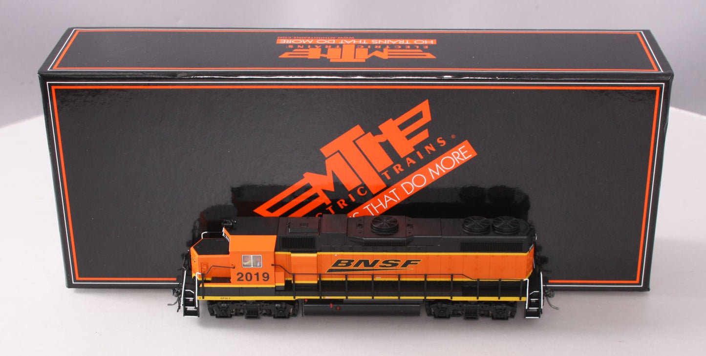 MTH 85-2018-1 HO Burlington Northern Santa Fe GP38-2 Diesel w/ P-S 3 #2019