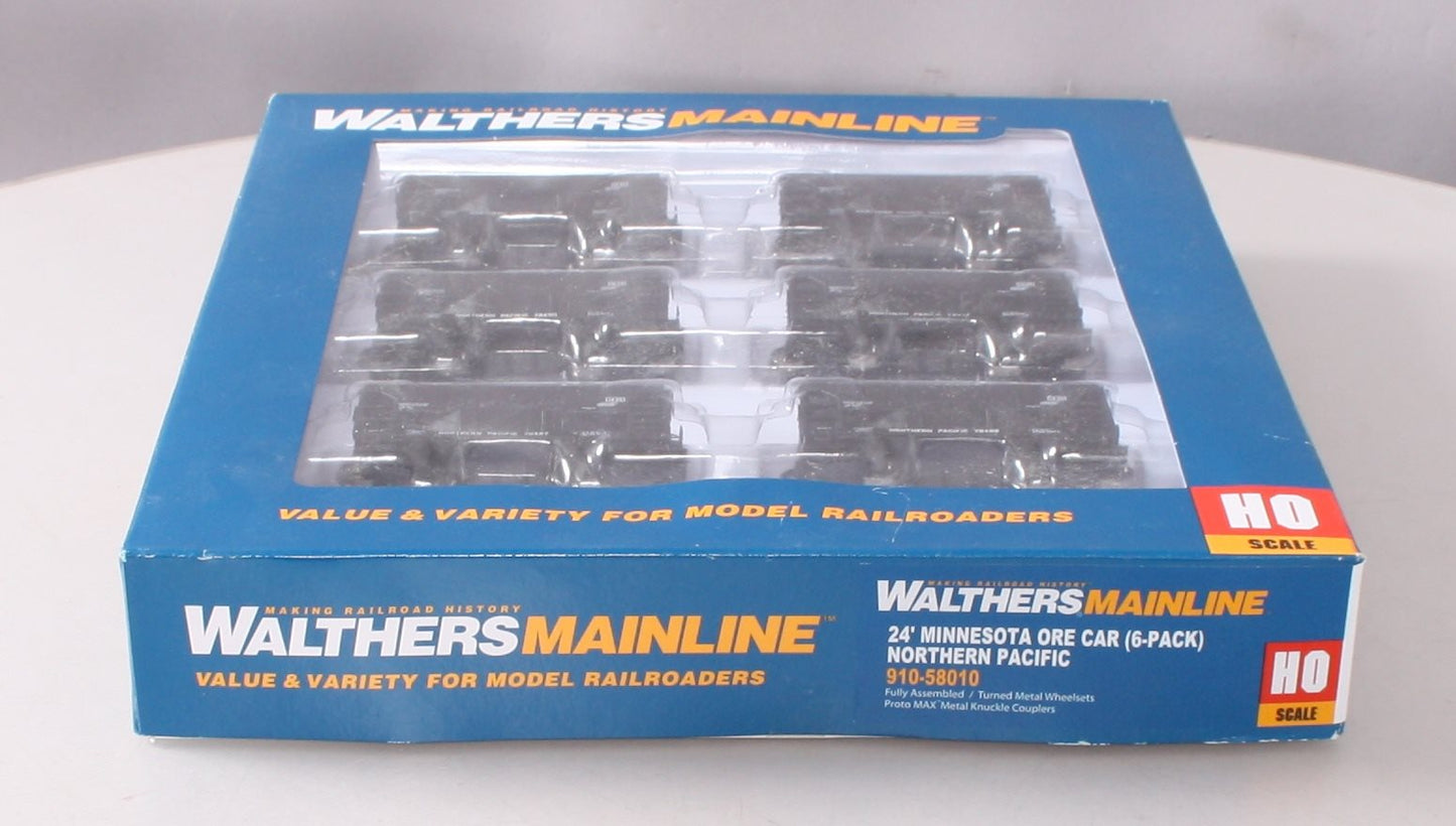 Walthers 910-58010 24' Minnesota Ore Car 6-Pack - Ready To Run