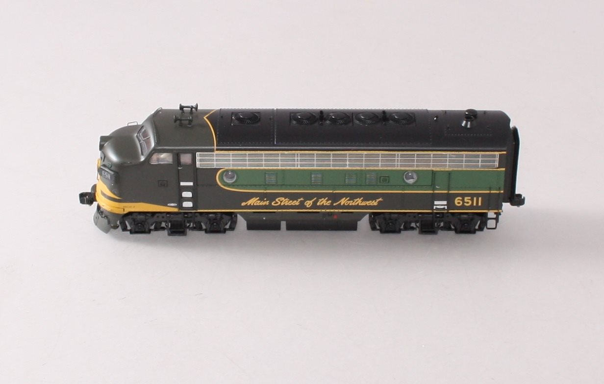 MTH 80-2121-1 HO Scale Norhern Pacific F-7 Diesel A Unit w/PS3 #6511