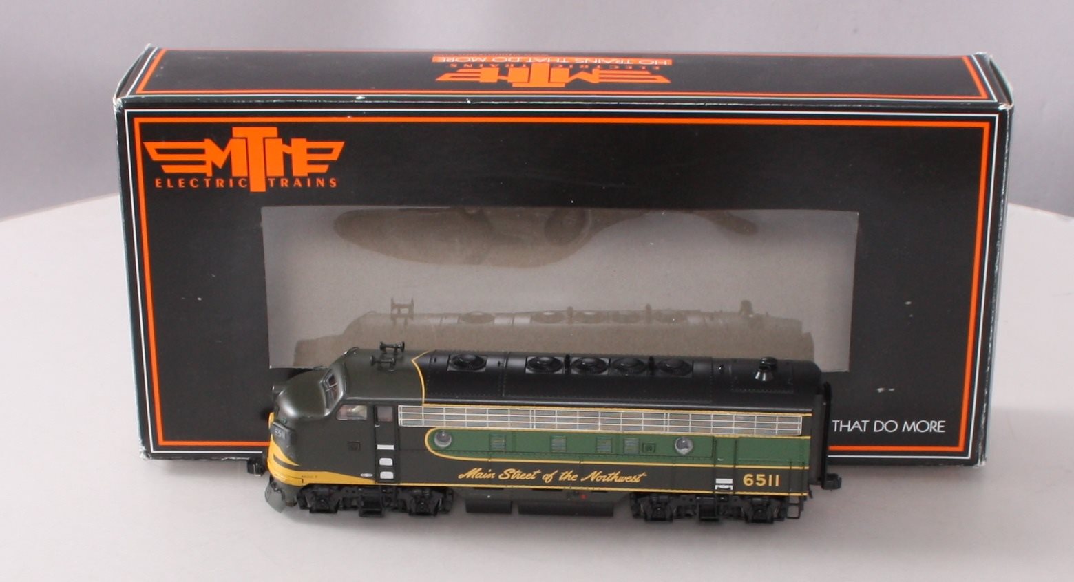 MTH 80-2121-1 HO Scale Norhern Pacific F-7 Diesel A Unit w/PS3 #6511
