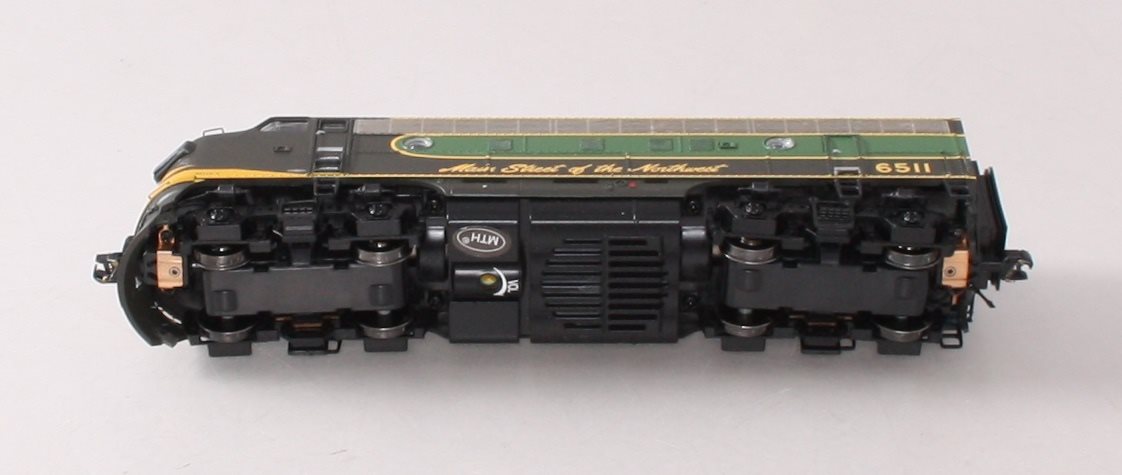 MTH 80-2121-1 HO Scale Norhern Pacific F-7 Diesel A Unit w/PS3 #6511