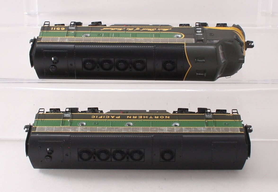 MTH 80-2120-1 HO Scale Northern Pacific F7 Diesel Locomotive AB Units w/PS3
