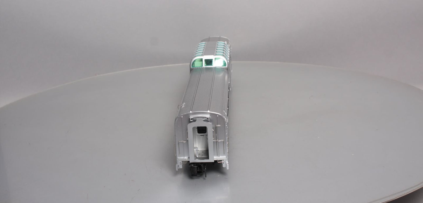 Atlas 3001151-2 O CB&Q California Zephyr "Silver Lariat" Dome Chair Car (3-Rail)