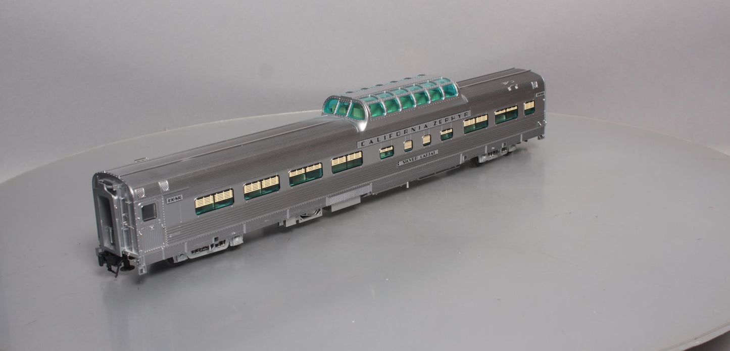 Atlas 3001151-2 O CB&Q California Zephyr "Silver Lariat" Dome Chair Car (3-Rail)