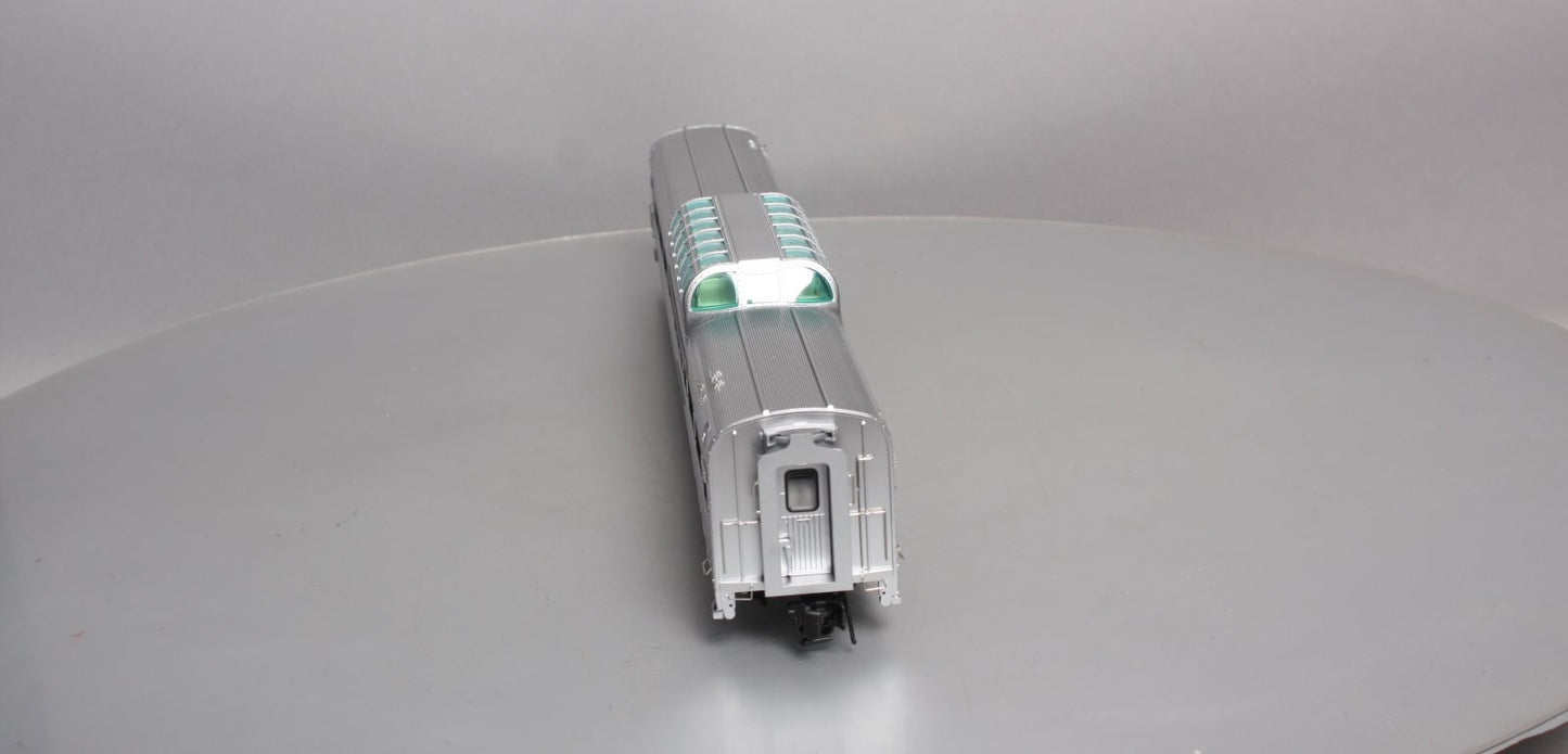 Atlas 3001151-2 O CB&Q California Zephyr "Silver Lariat" Dome Chair Car (3-Rail)