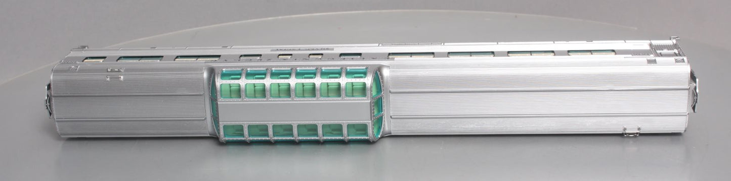 Atlas 3001151-2 O CB&Q California Zephyr "Silver Lariat" Dome Chair Car (3-Rail)