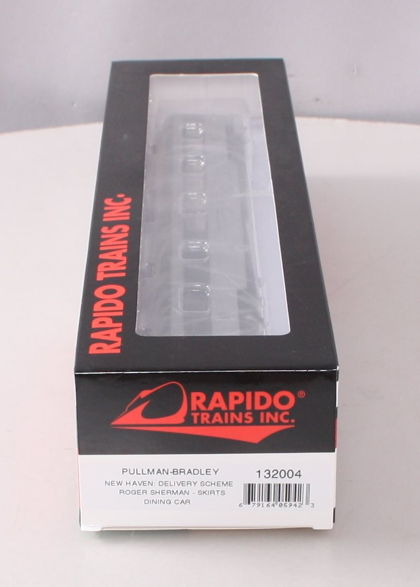 Rapido Trains 132004 HO New Haven "Roger Sherman" Pullman-Bradley Diner