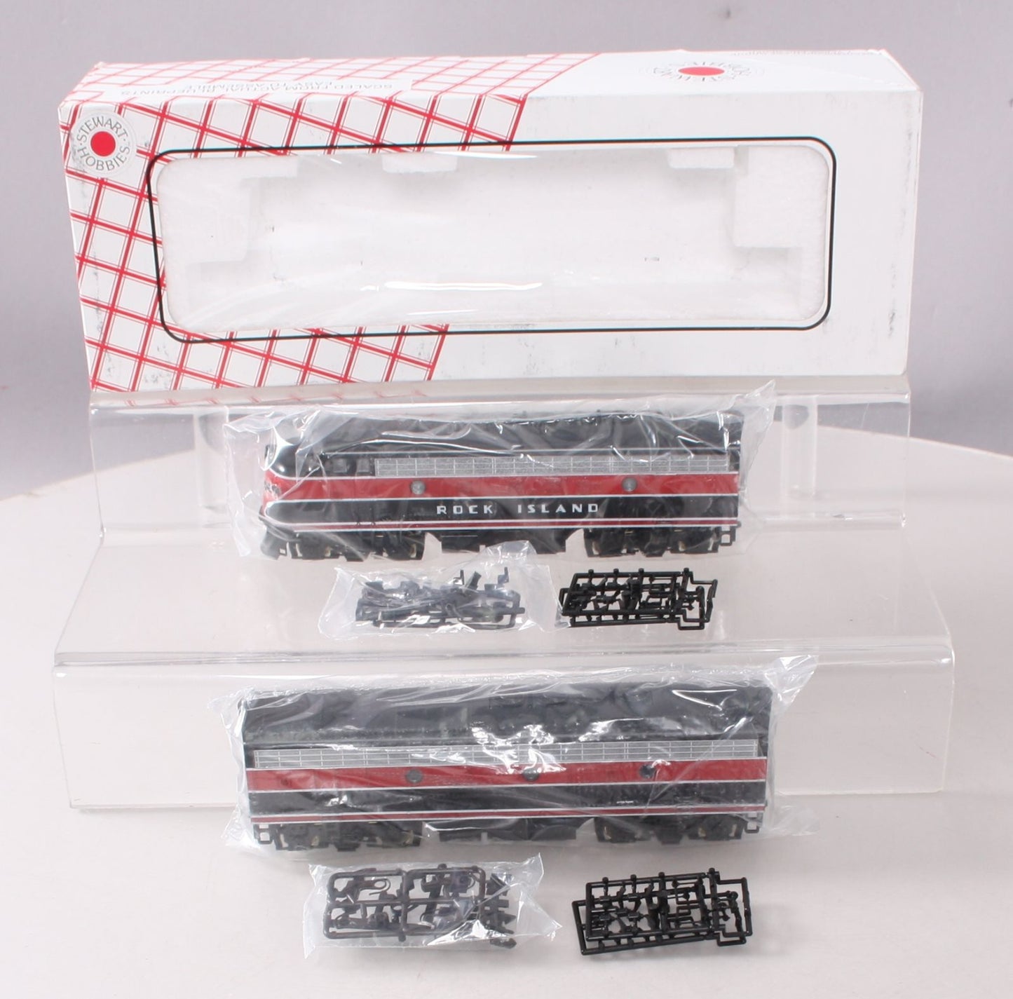 Stewart 5622 HO Rock Island Diesel EMD F7 Phase I Early A (Powered) B Set