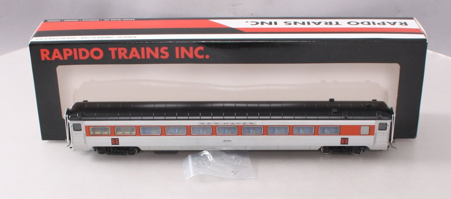 Rapido Trains 017218 HO New Haven Pullman-Bradley 8600-Series Coach Car #8678