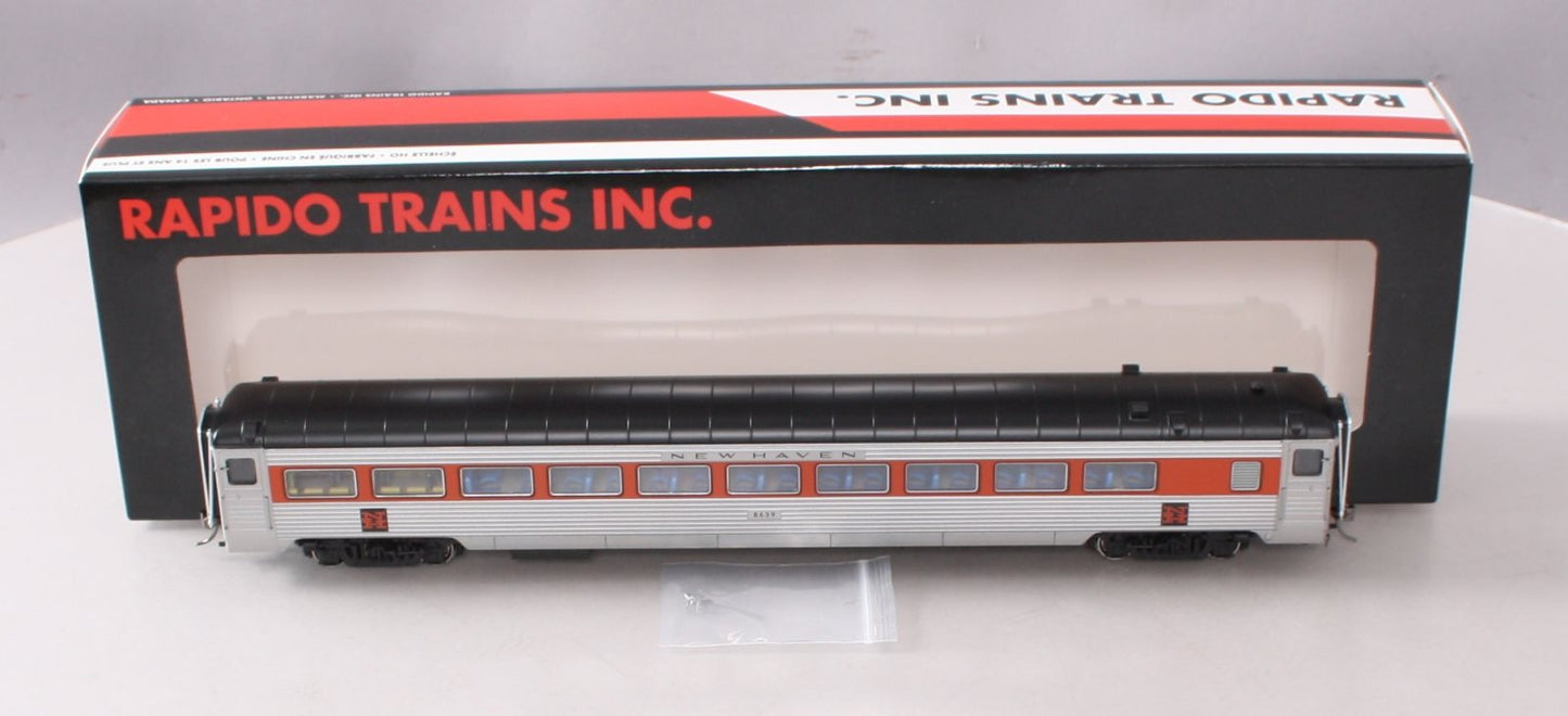 Rapido Trains 017214 HO New Haven Pullman-Bradley 8600-Series Coach Car #8639