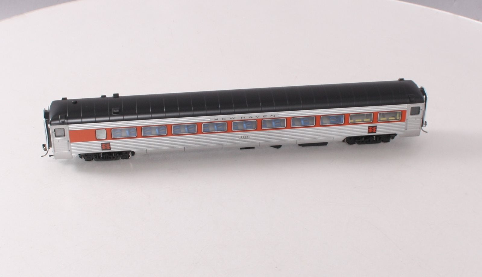 Rapido Trains 17216 HO New Haven Pullman-Bradley 8600-Series Coach #8663