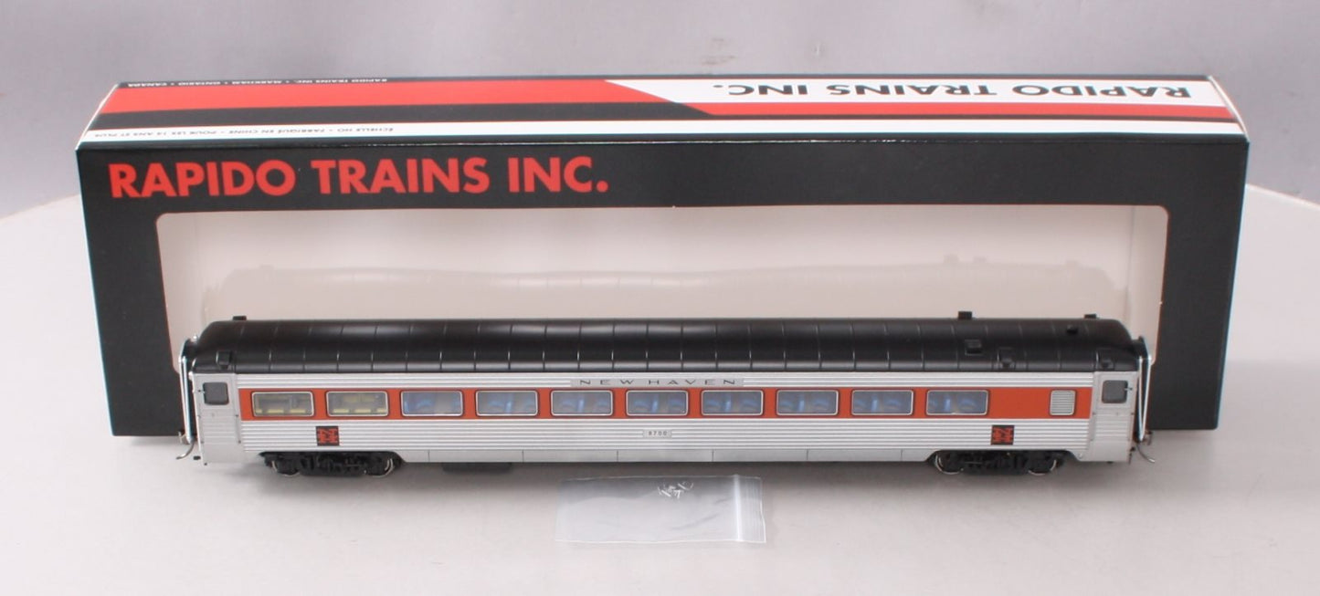 Rapido Trains 017220 HO New Haven Pullman-Bradley 8600-Series Coach Car #8700