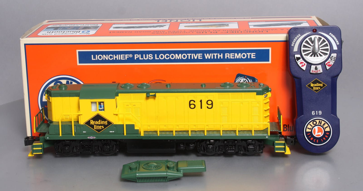 Lionel 6-84110 Reading GP7 LionChief+ Plus Diesel Locomotive #619